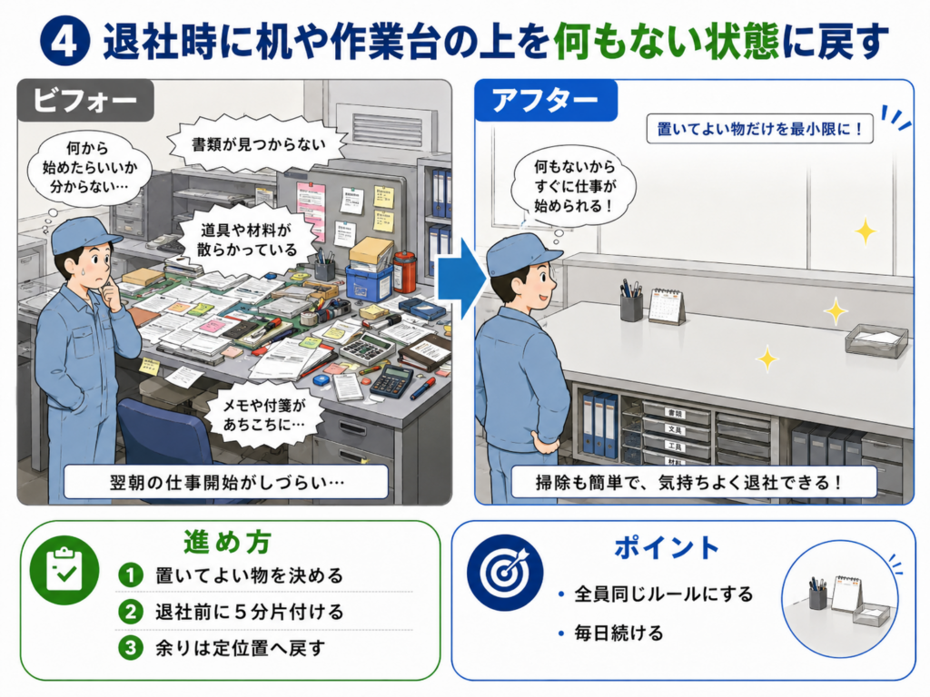 5S活動の小さな改善事例を探している方へ。劇的にムダが減る小ネタ10選と手順