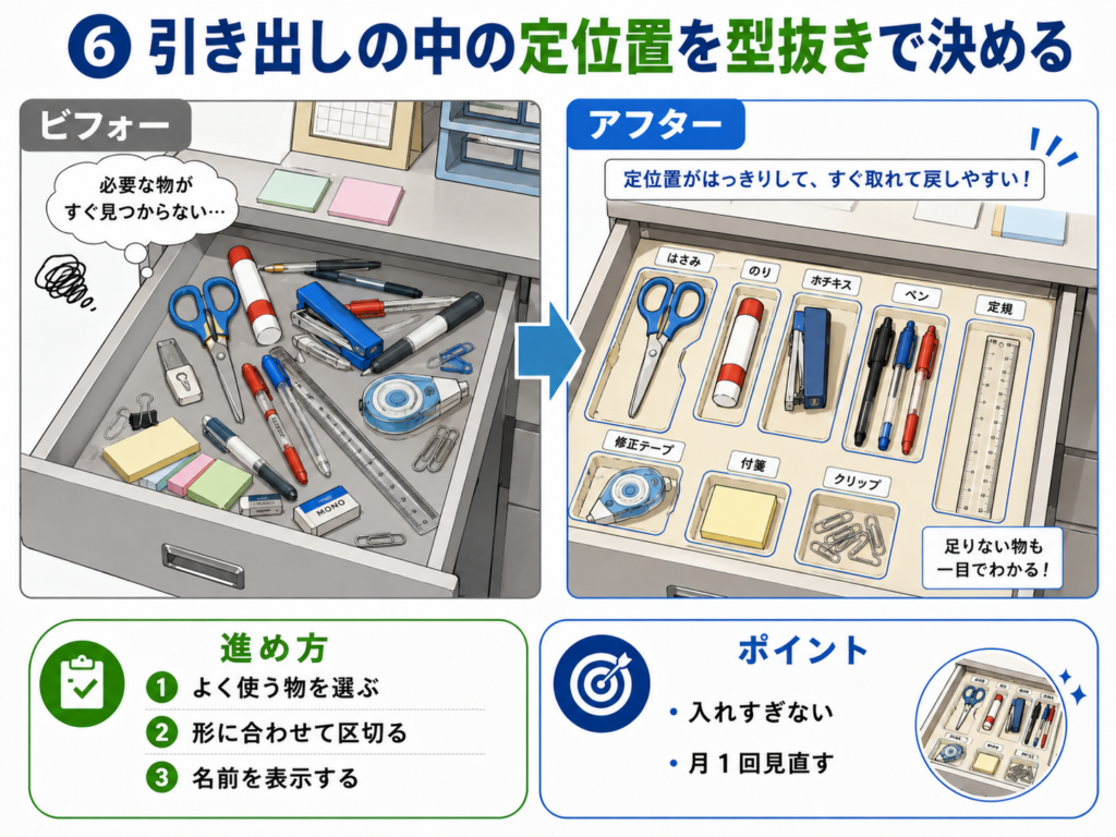 5S活動の小さな改善事例を探している方へ。劇的にムダが減る小ネタ10選と手順