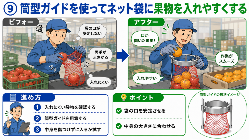 差し込む・入れる・戻すをラクにする現場改善全10選｜狙わず決まる治具と仕組みの作り方